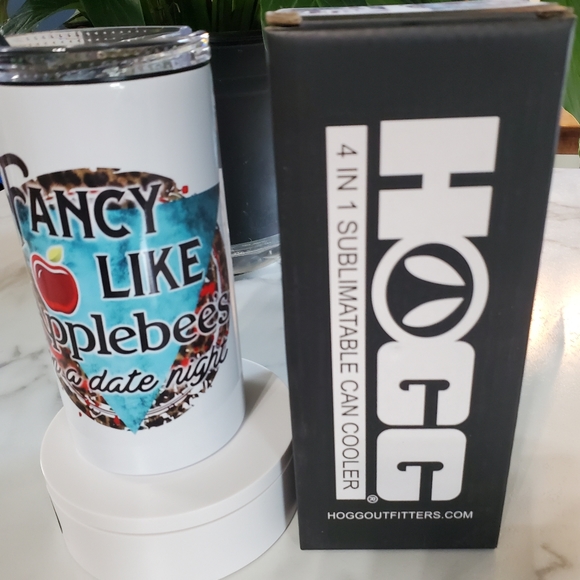 Fancy Like Applebee's on a Date Night 4 in 1 Can Cooler 14oz Tumbler 🎉sale - Picture 5 of 13